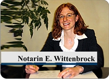 Notarin E. Wittenbrock